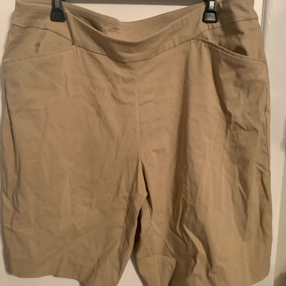 NWT TIME &TRU TAN BERMUDA SHORTS SZ XL